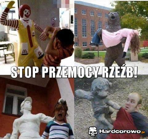 Stop przemocy rzeźb! - 1