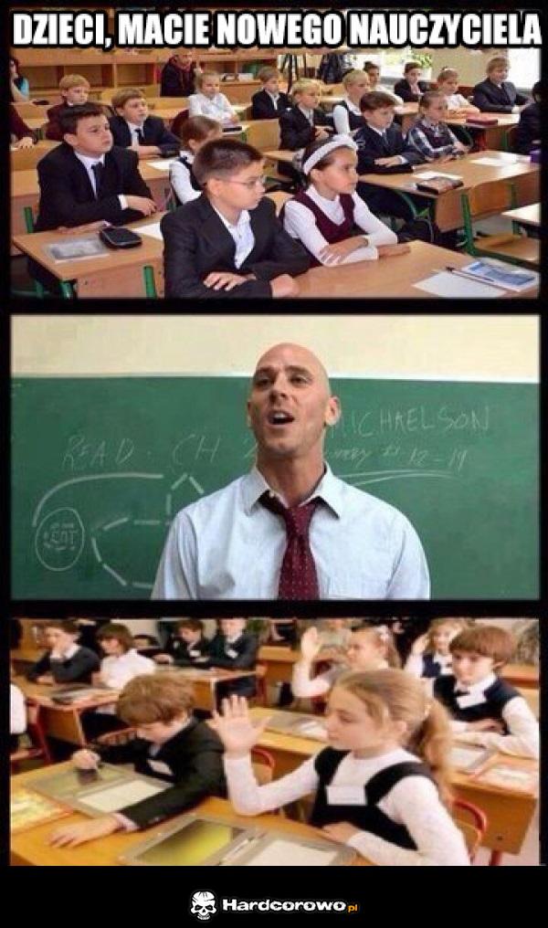 Nowy nauczyciel - 1