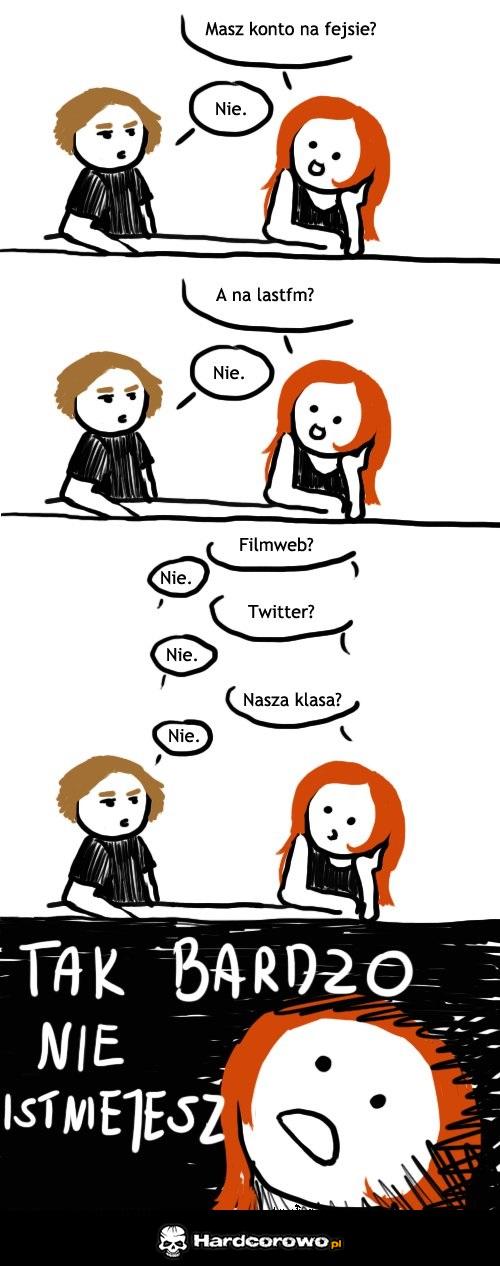 Tak bardzo nie istniejesz - 1