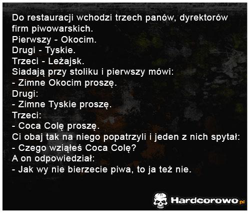 Do restauracji wchodzi trzech panów - 1