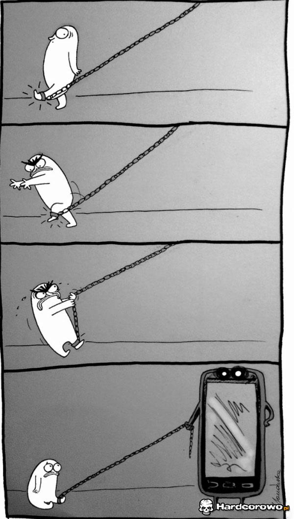 Przywiązany do telefonnu - 1