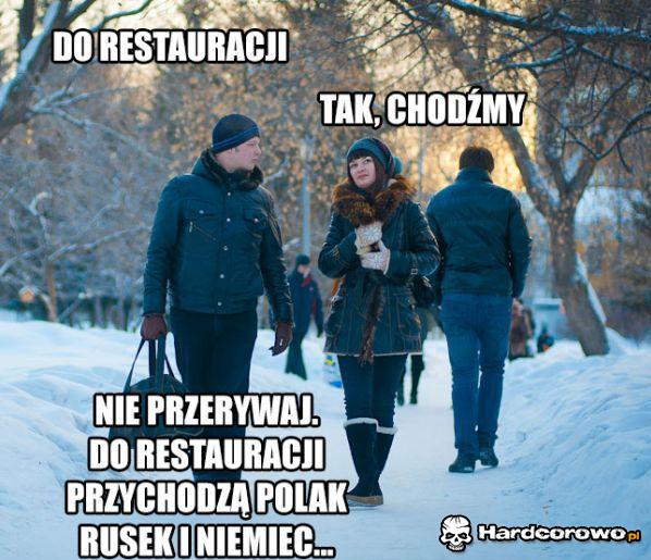 Do restauracji  - 1