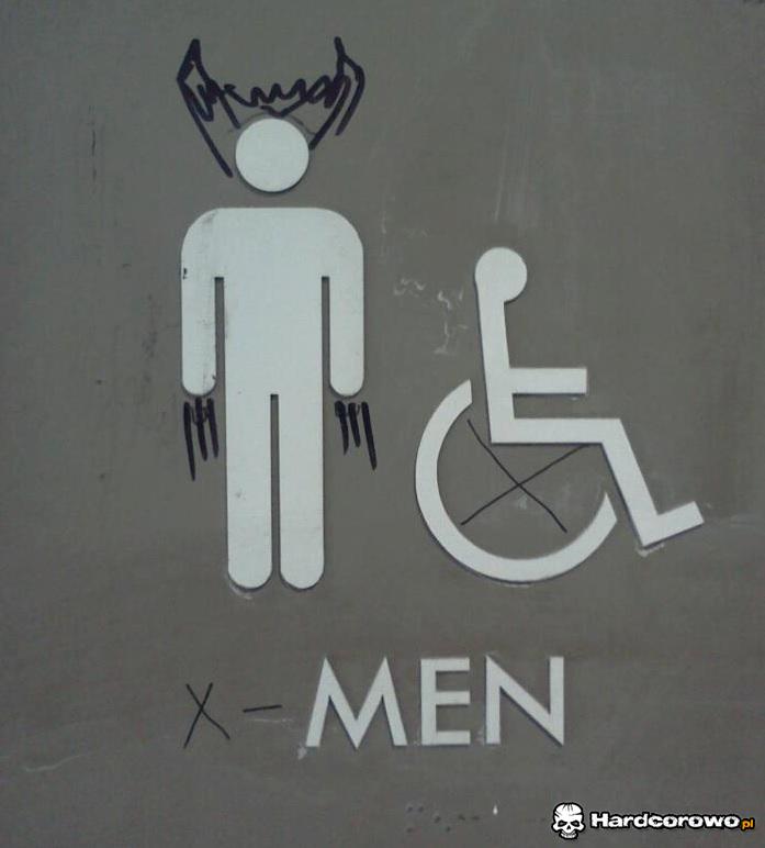 Toaleta dla X-menów - 1