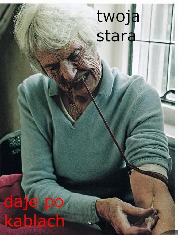Twoja stara daje po kablach - 1
