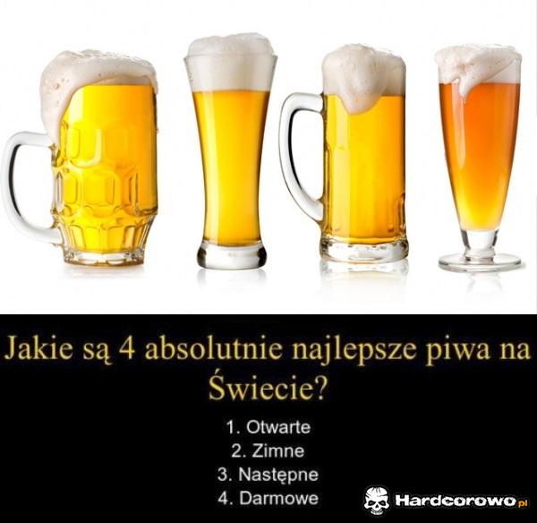 4 najlepsze piwa - 1