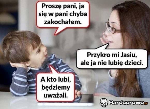 Dziecko zakochało się w nauczycielce - 1