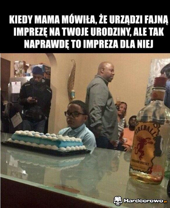 Impreza urodzinowa - 1