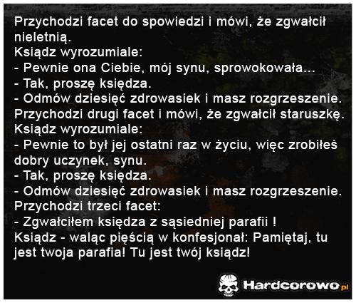 Przychodzi facet do spowiedzi - 1