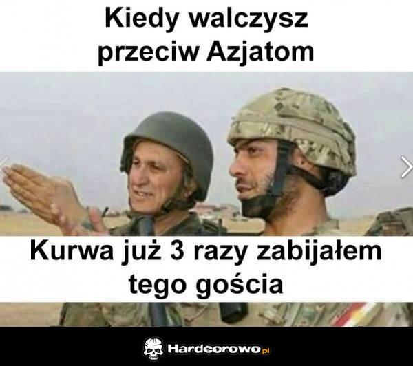 Walka z Azjatami - 1