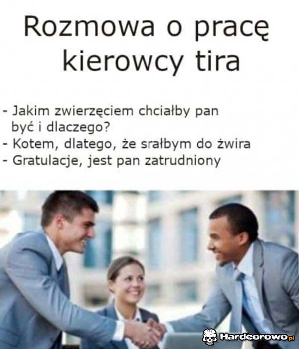 Rozmowa o pracę - 1