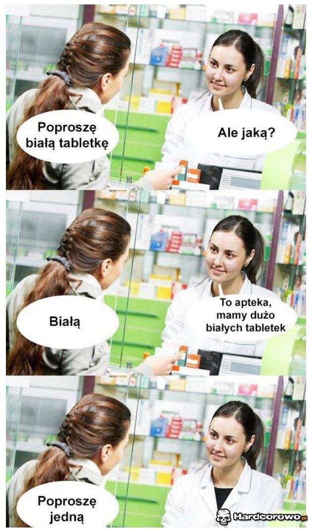 Biała tabletka - 1