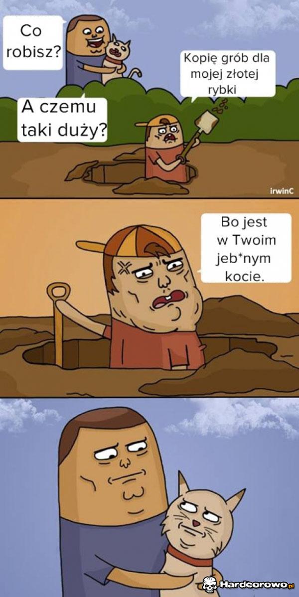 Grób dla złotej rybki - 1