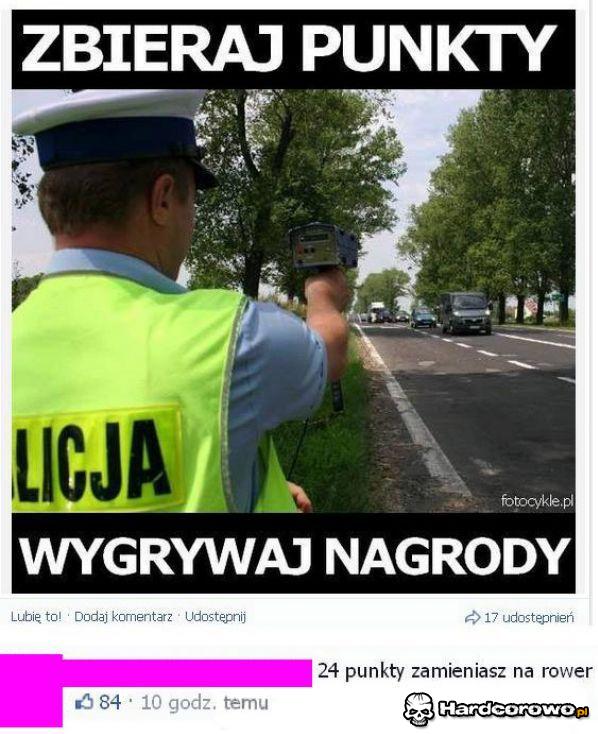 Zbieraj punkty  - 1