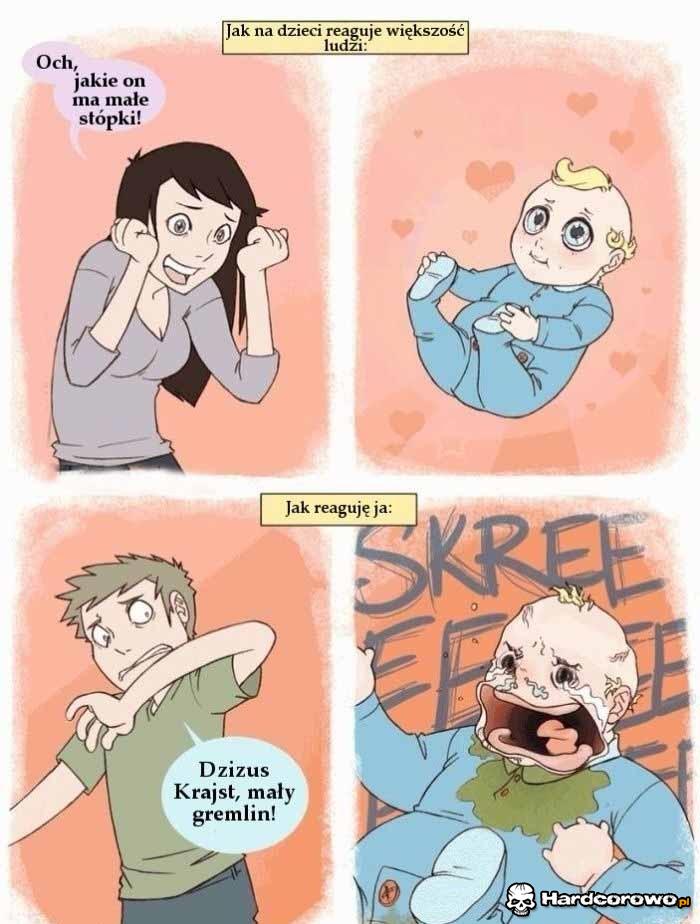 Jak reaguję na dzieci - 1