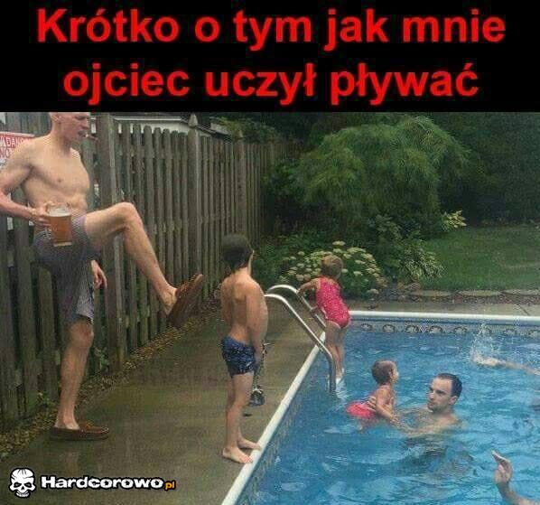 Nauka pływania - 1