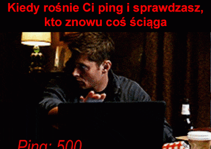 Rosnący ping  - 1