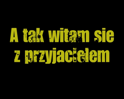 Powitanie z przyjacielem - 1