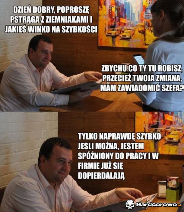 I jakieś winko na szybkości - 1