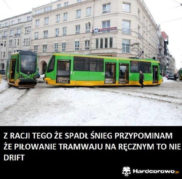 Zimowy drift - 1
