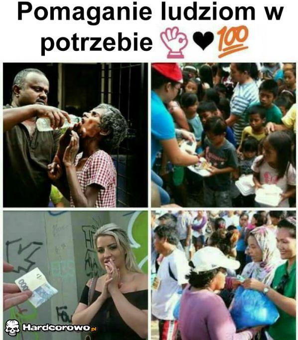 Pomaganie ludziom w potrzebie - 1