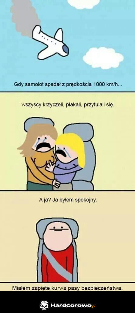 Spadający samolot - 1