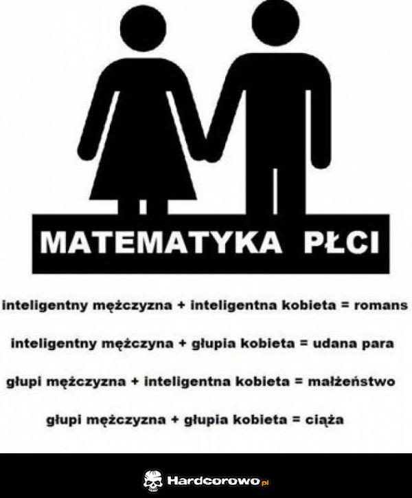 Matematyka płci - 1
