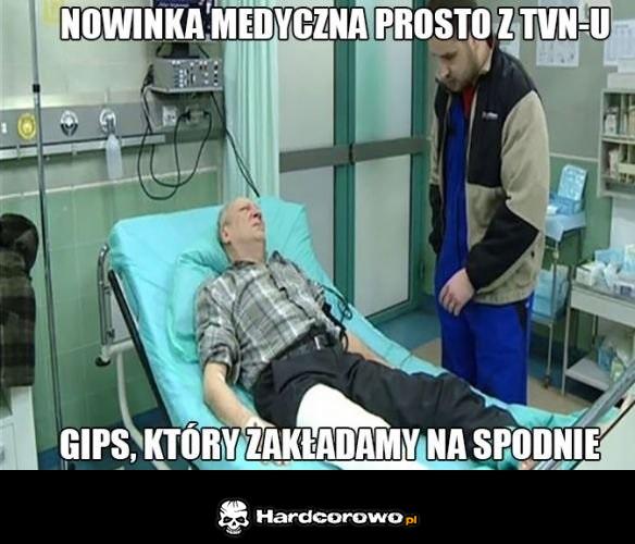 Gips na spodnie? jasne! - 1