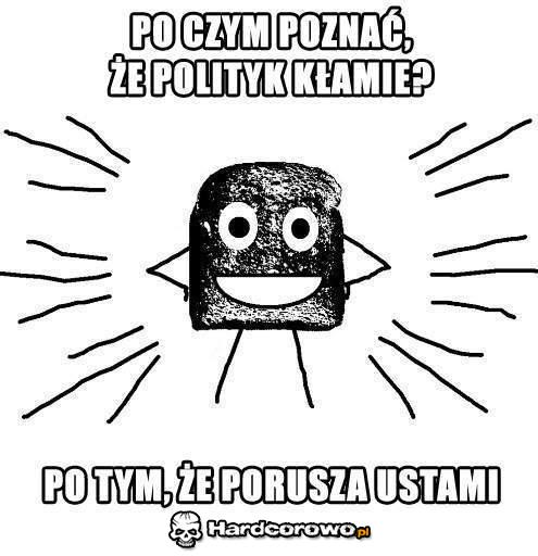 Po czym poznać że polityk kłamie? - 1