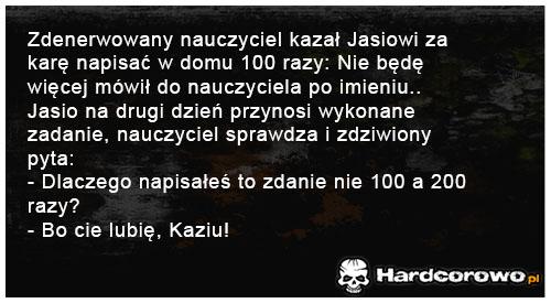 Zdenerwowany nauczyciel - 1