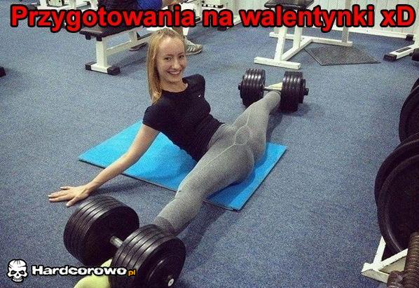 Przygotowania na walentynki - 1