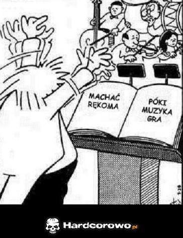 Ciężka praca dyrygenta - 1