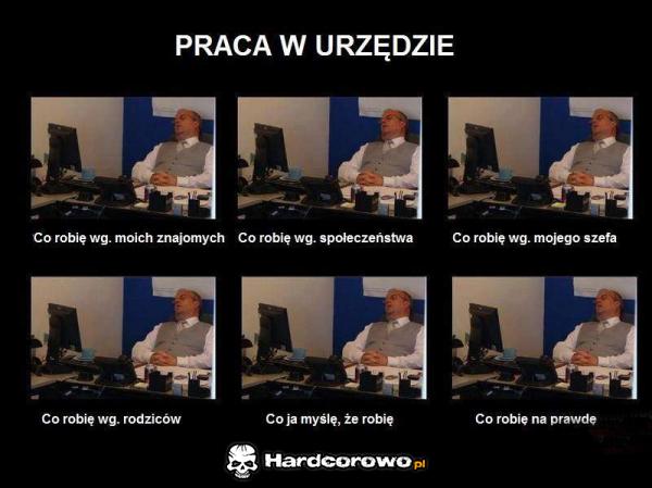 Praca w urzędzie - 1