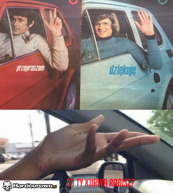 Gesty kierowców - 1