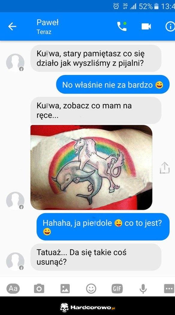 Gruby melanż był - 1