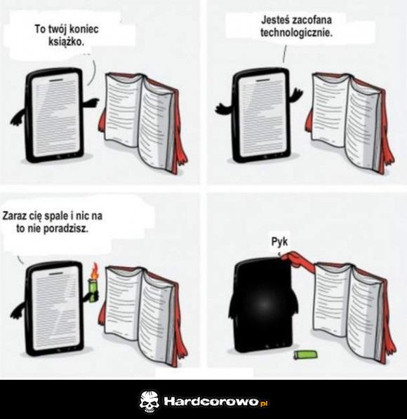 Książka a smartfon - 1