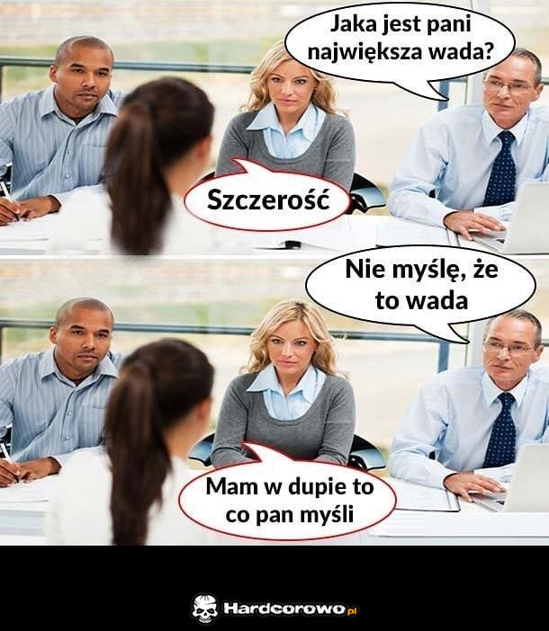 Gdy wadą jest szczerość - 1