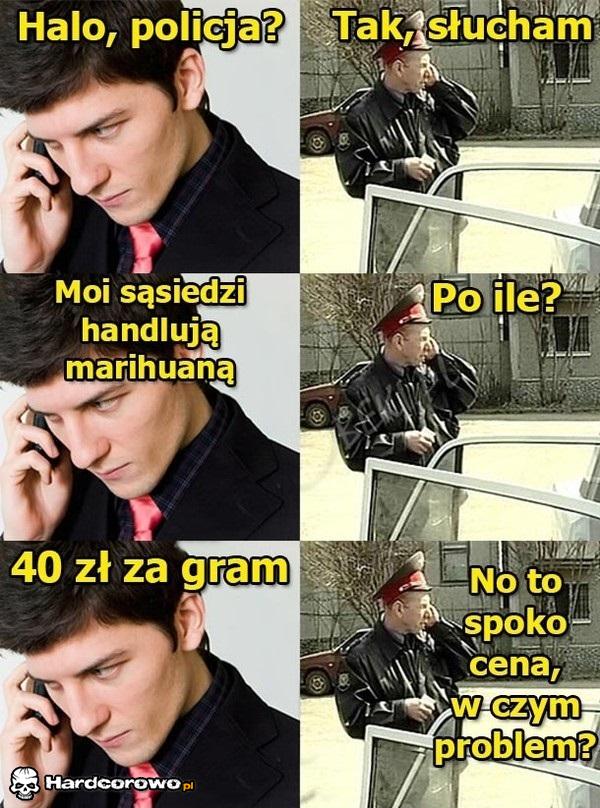 Rozmowa z policjantem - 1