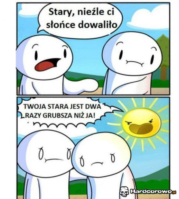 Uwaga  na słońce - 1