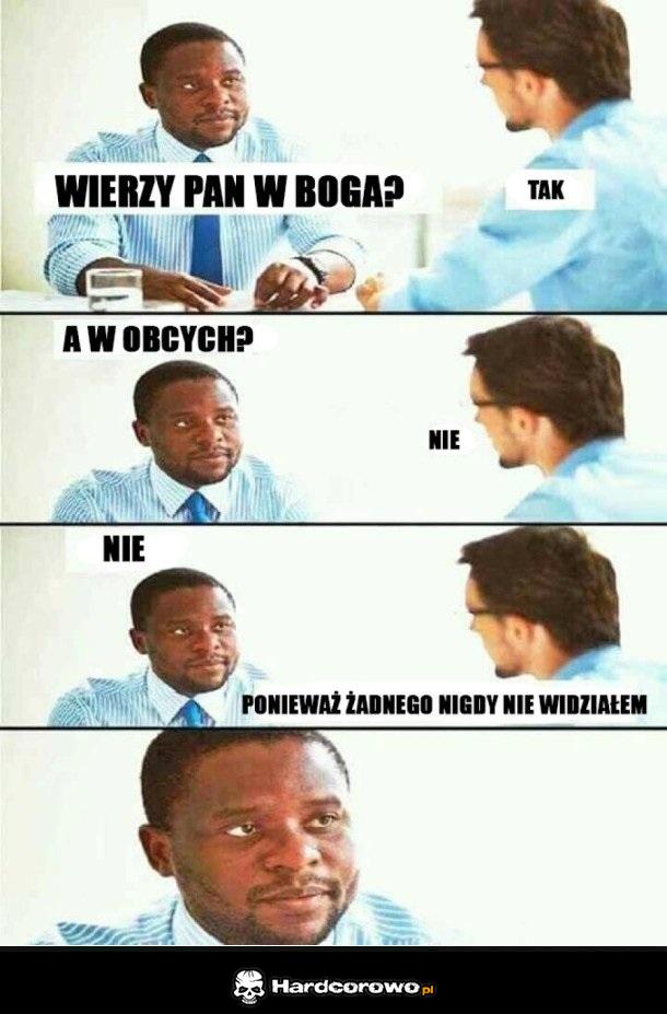 Wierzy Pan w boga? - 1