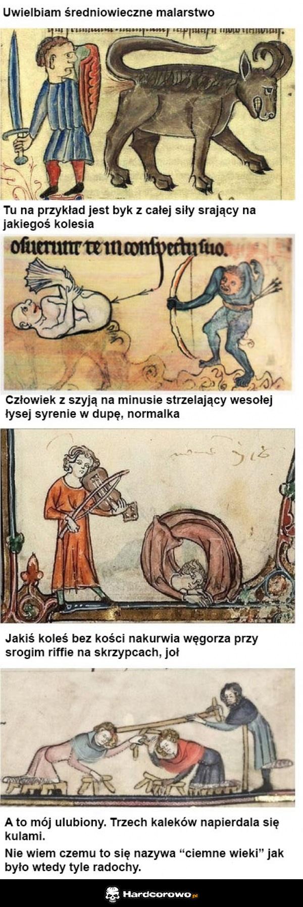 Uwielbiam średniowieczne malarstwo  - 1