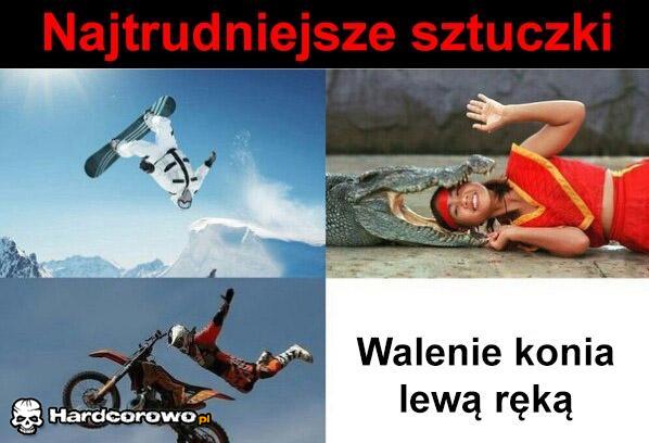 Najtrudniejsze sztuczki - 1