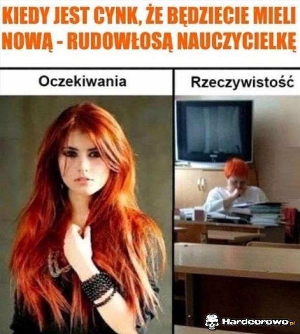 Rudowłosa nauczycielka - 1