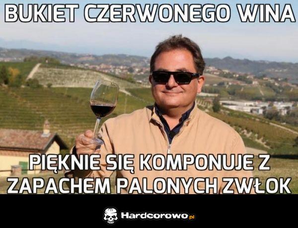 Bukiet czerwonego wina - 1