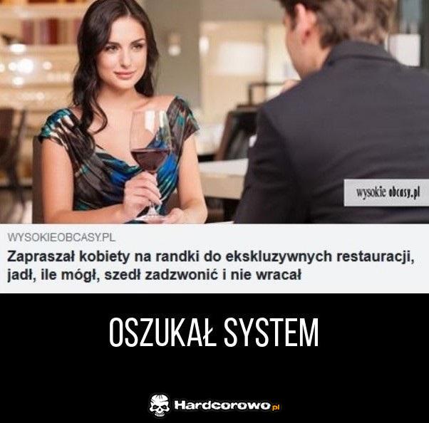 Gość oszukał system - 1