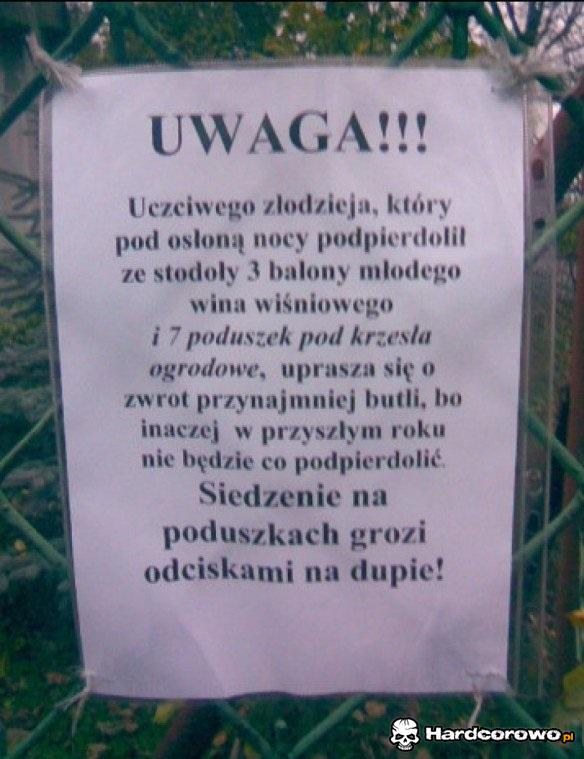 Ogłoszenie - 1