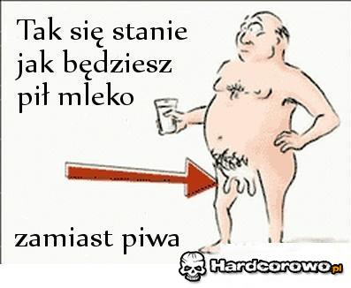 Mleko zamiast piwa - 1