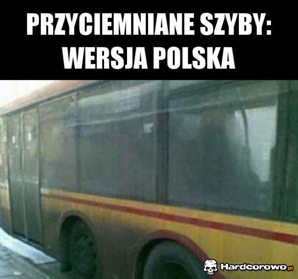 Przyciemniane szyby - 1