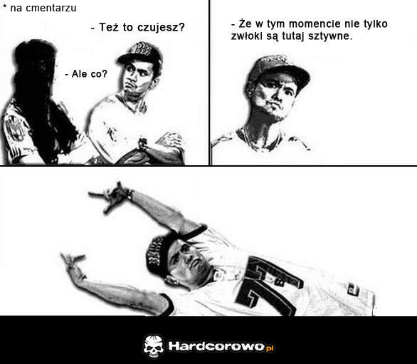 Podryw na cmentarzu - 1