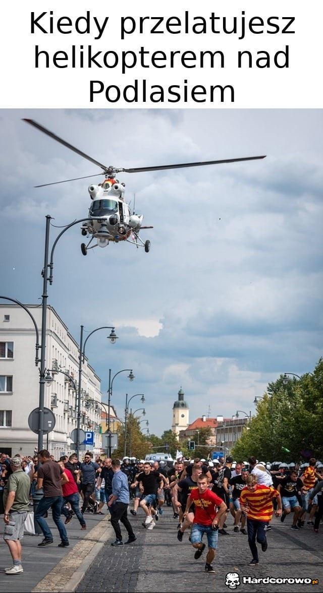 Kiedy przelatujesz helikopterem nad Podlasiem - 1