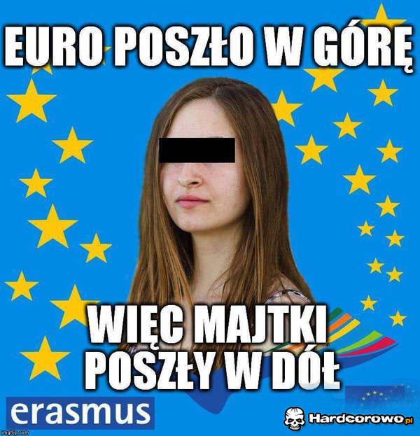 Podwyżka euro - 1